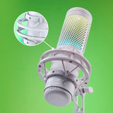 Hyperx quadcast s - usb microphone with rgb lighting white JOD 100